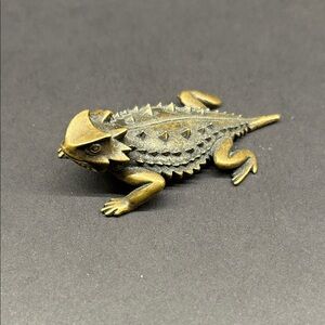 James Avery Bronze Horned Toad